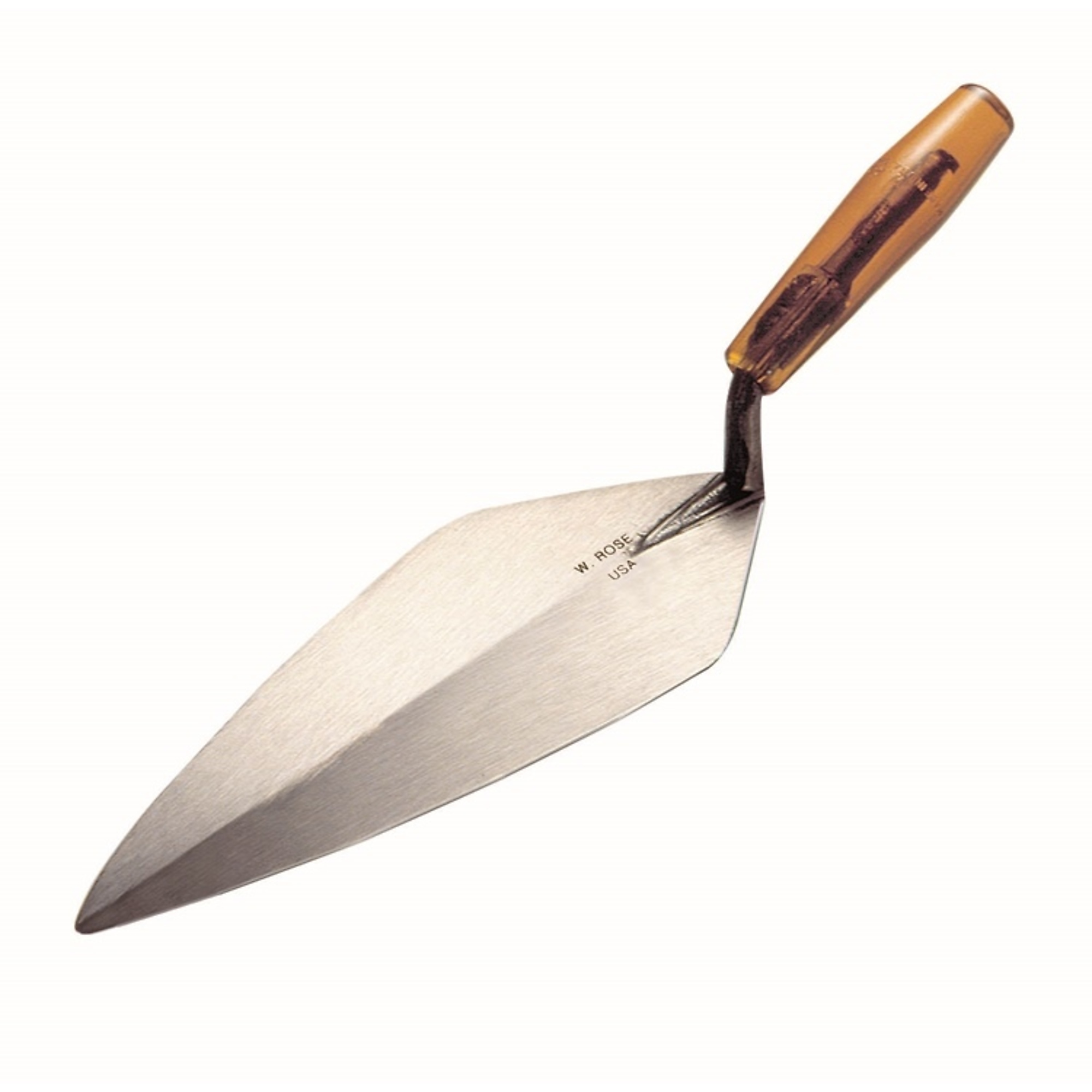 Kraft Tool RO1416-13 13" Narrow London Brick Trowel w/Plastic Handle, 6PK